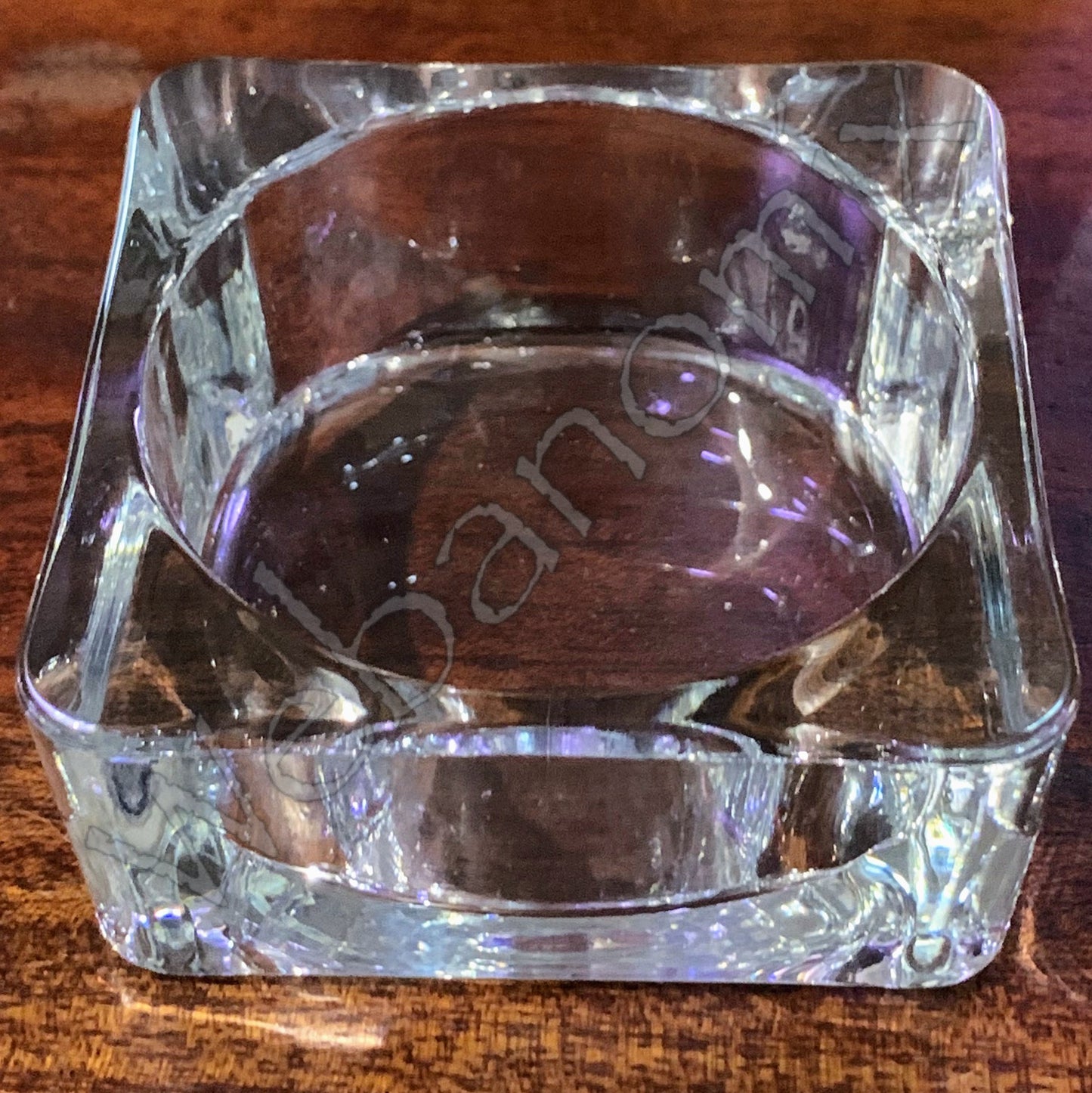 Glass food/water bowl