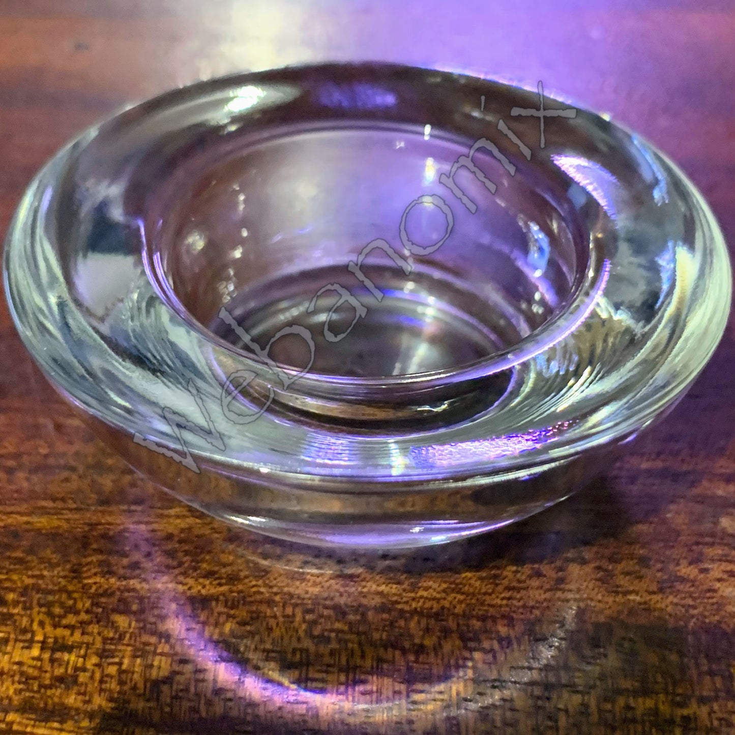 Glass food/water bowl